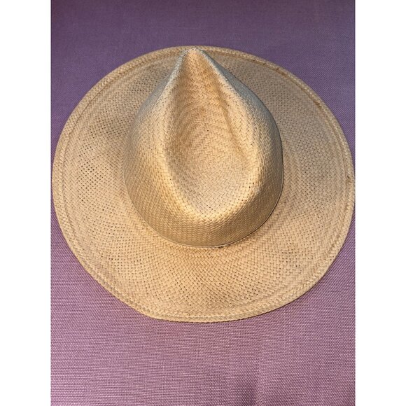 Janessa Leone Simone Hat in Sand Large New Womens Beach Festival - Picture 8 of 16